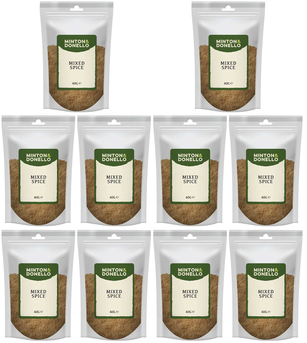 10 x Minton & Donello Mixed Spice - 40g