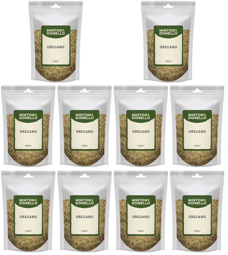 10 x Minton & Donello Oregano - 15g