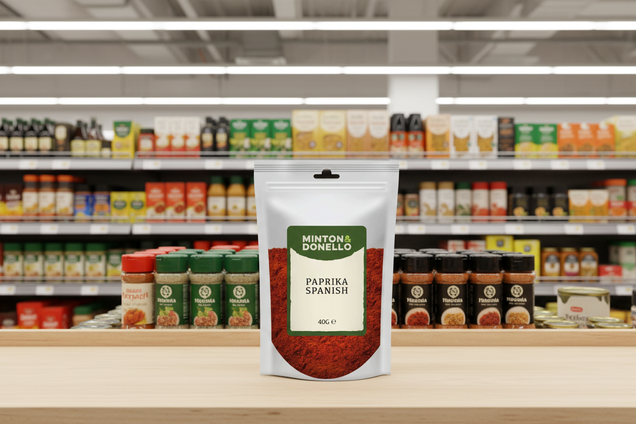 10 x Minton & Donello Paprika Spanish - 40g
