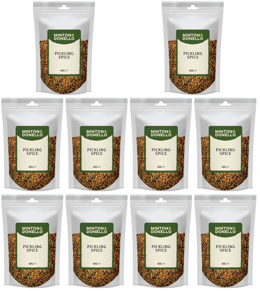 10 x Minton & Donello Pickling Spice - 40g
