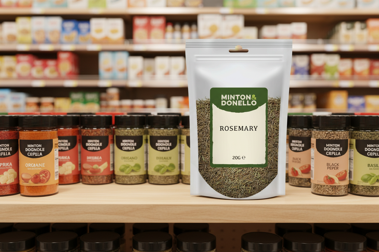 10 x Minton & Donello Rosemary - 20g