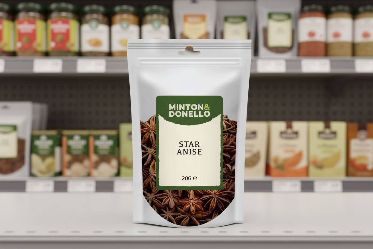 10 x Minton & Donello Star Anise - 20g