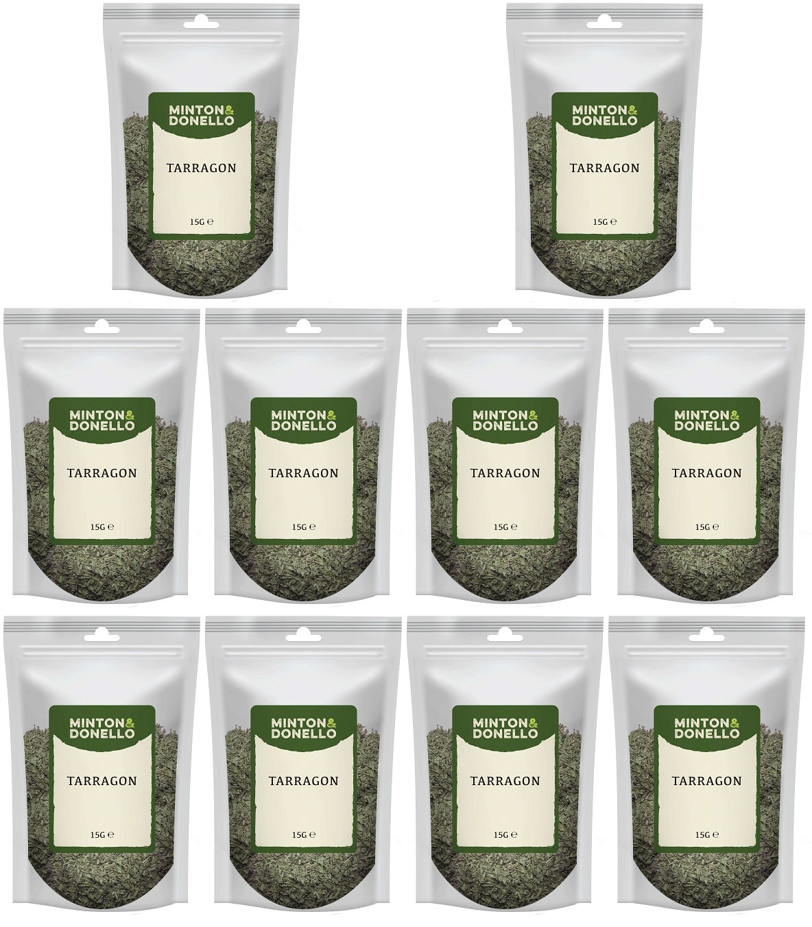 10 x Minton & Donello Tarragon - 15g
