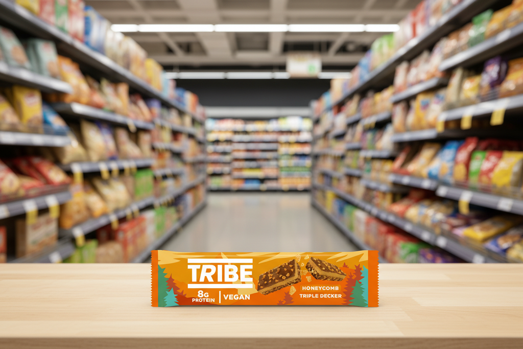 Tribe Triple Decker - Honeycomb - 40g