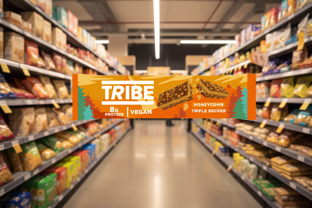 Tribe Triple Decker - Honeycomb - 40g