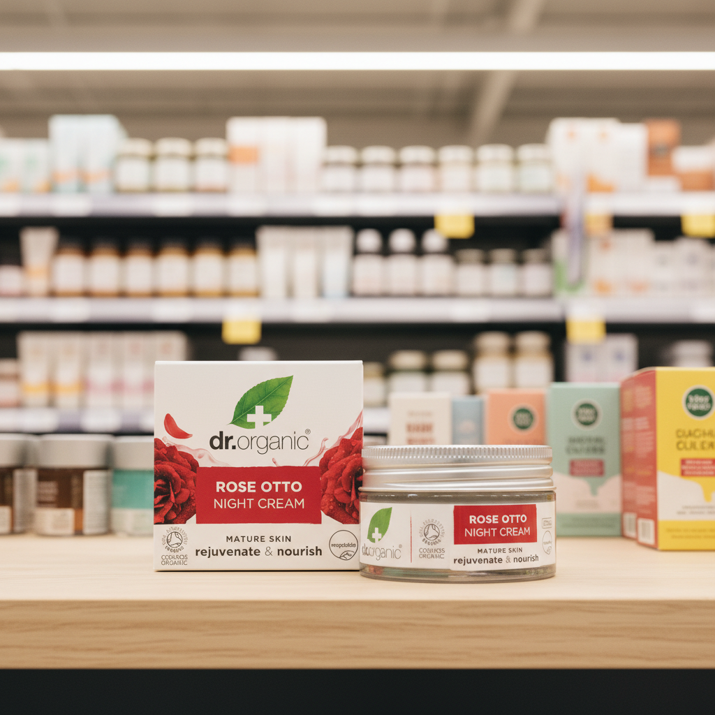 Dr Organic Rose Night Cream - 50ml