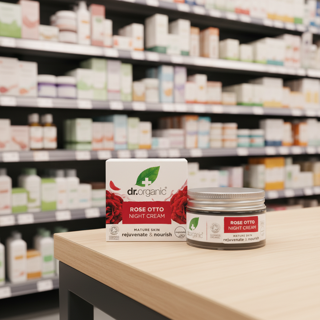 Dr Organic Rose Night Cream - 50ml