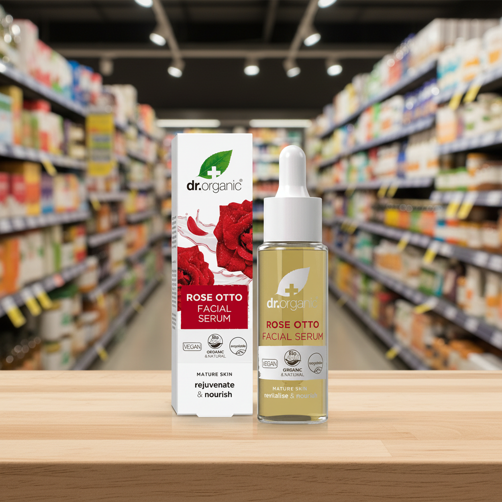Dr Organic Rose Facial Serum - 30ml