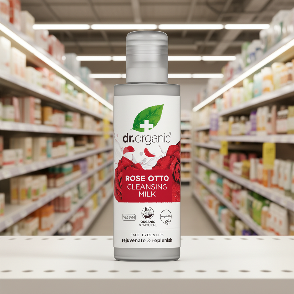 Dr Organic Rose Cleansing Milk - 150ml