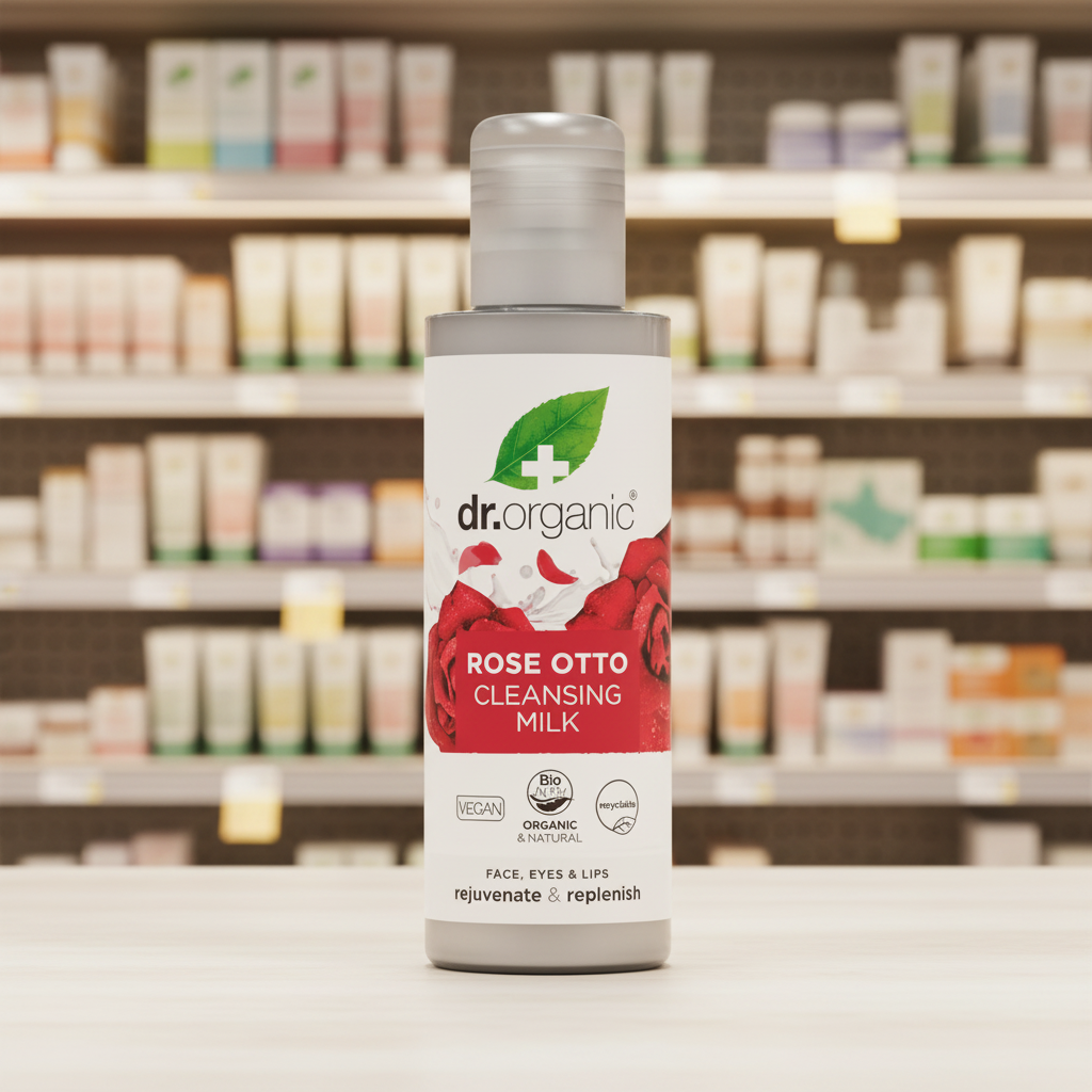 Dr Organic Rose Cleansing Milk - 150ml