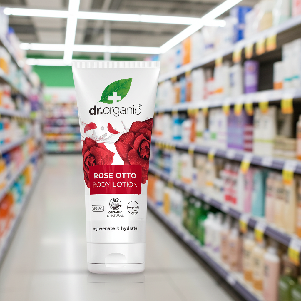 Dr Organic Rose Body Lotion - 200ml