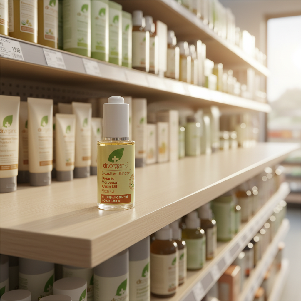 Dr Organic Moroccan Argan Facial Oil - 30ml