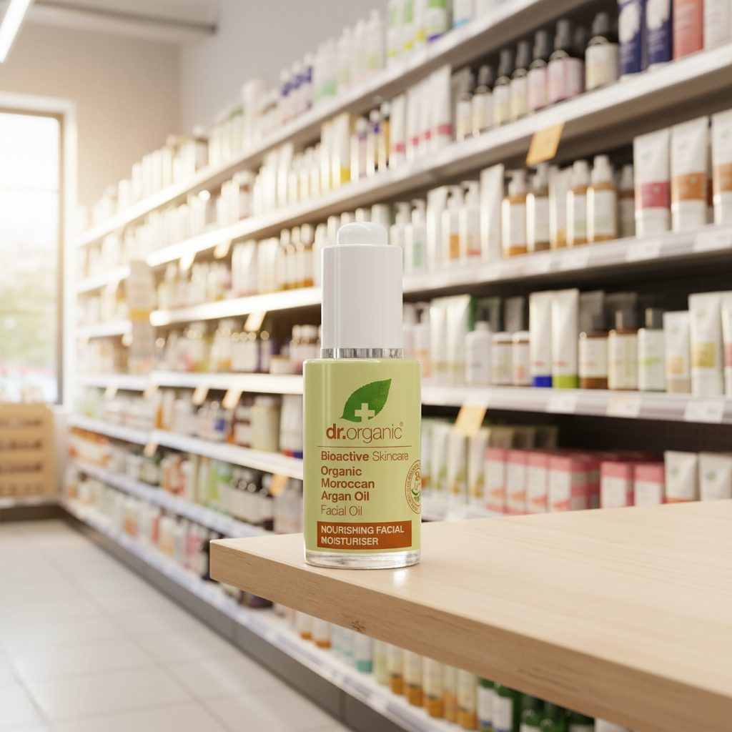 Dr Organic Moroccan Argan Facial Oil - 30ml