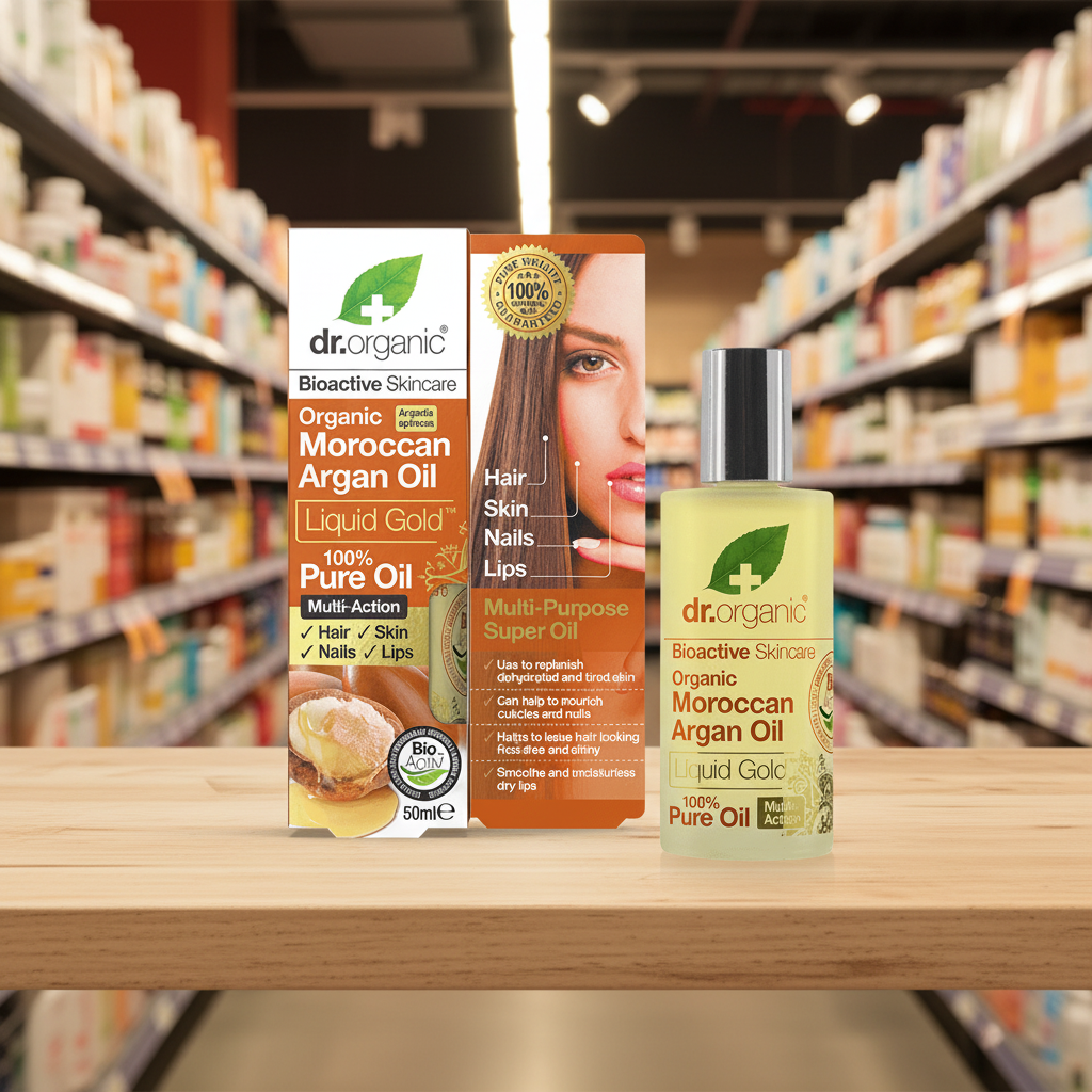 Dr Organic Moroccan Argan Pure Oil - 30ml