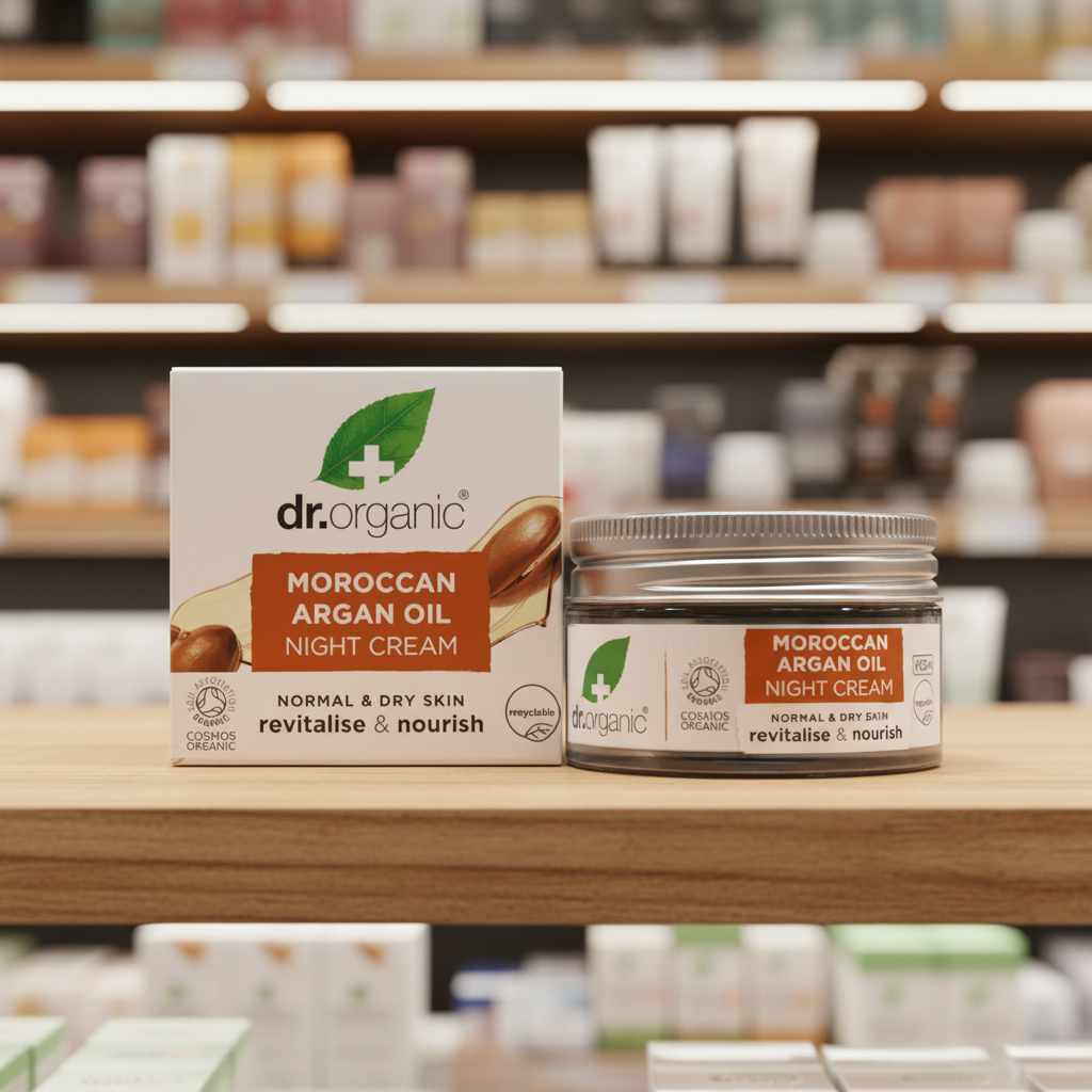 Dr Organic Moroccan Argan Oil Night Cream - 50ml