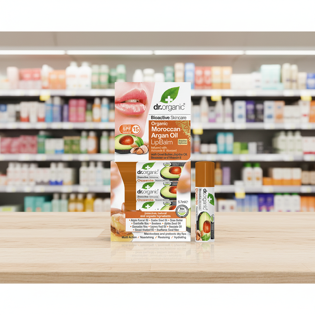 Dr Organic Moroccan Argan Oil Lip Balm - 5.7ml