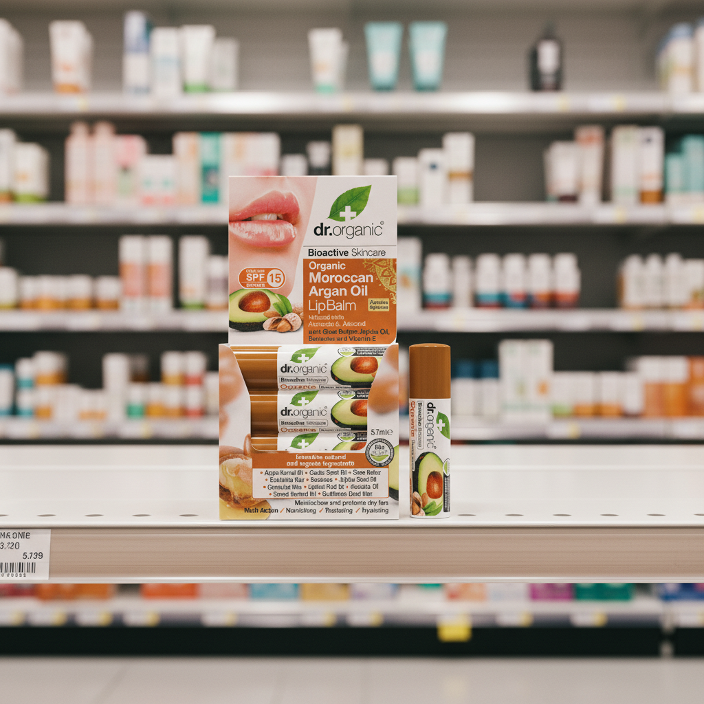 Dr Organic Moroccan Argan Oil Lip Balm - 5.7ml