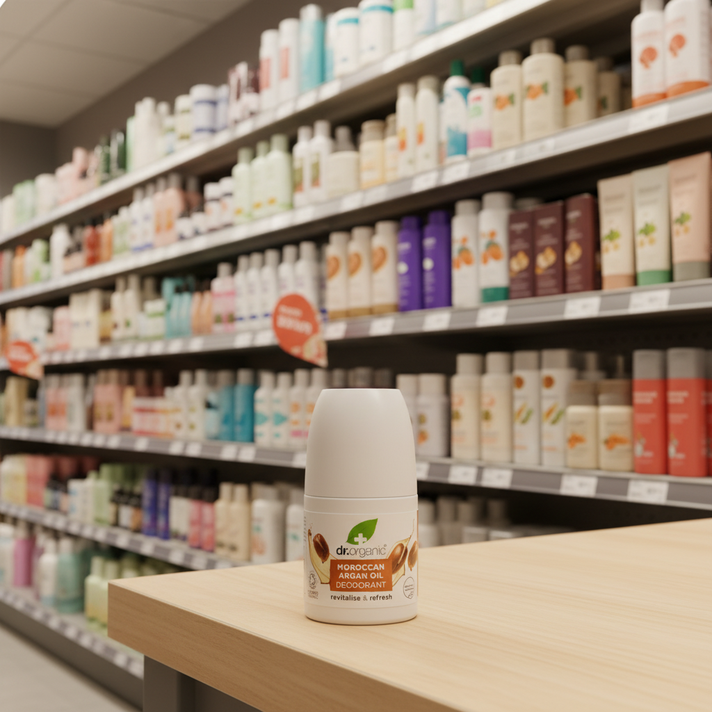 Dr Organic Moroccan Argan Oil Deodorant - 50ml