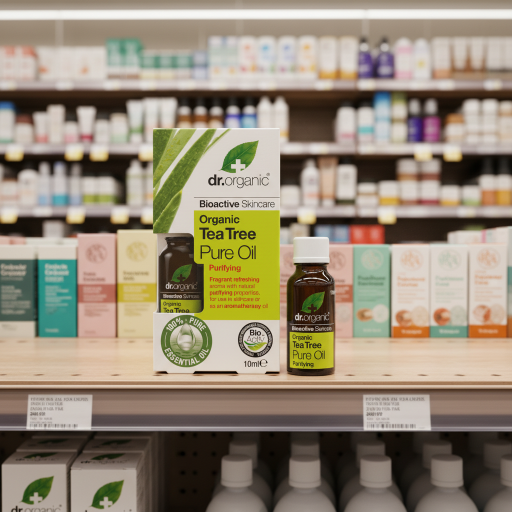Dr Organic Tea Tree Pure Oil - 10ml