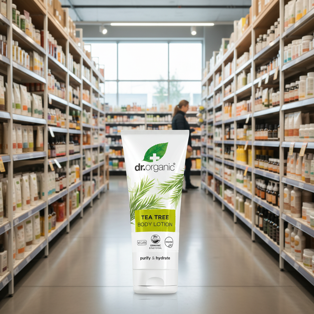 Dr Organic Tea Tree Body Lotion - 200ml