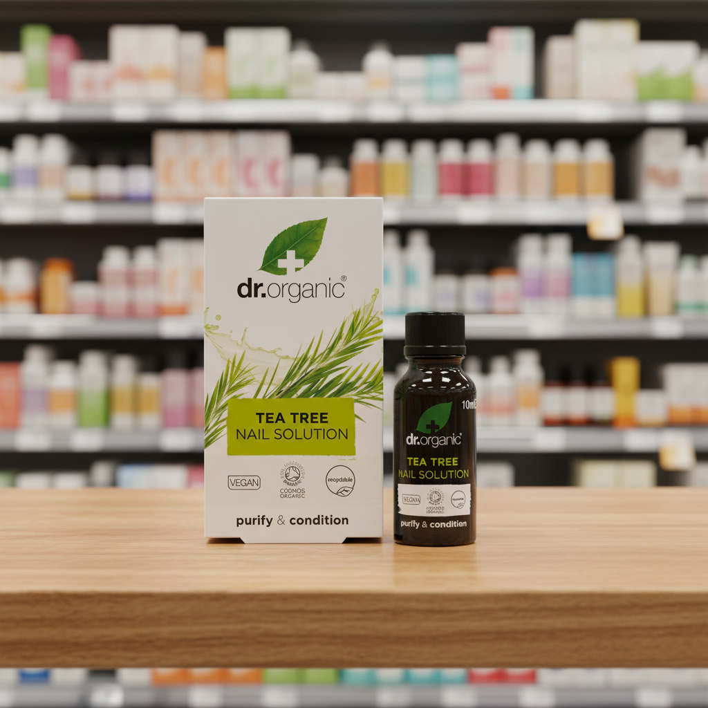 Dr Organic Tea Tree Nail Solution - 10ml