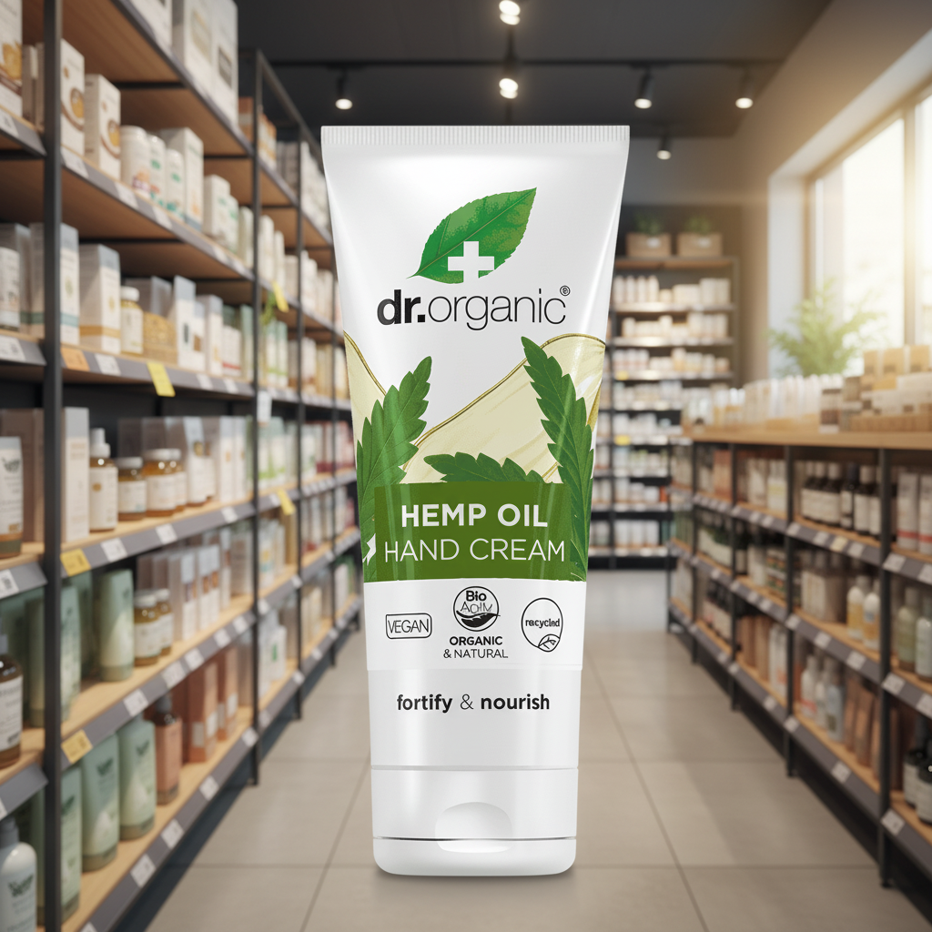 Dr Organic Hemp Oil Hand & Nail Treatment - 100ml