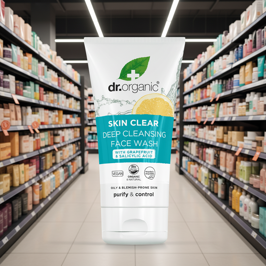 Dr Organic Skin Clear Pore Face Wash - 125ml