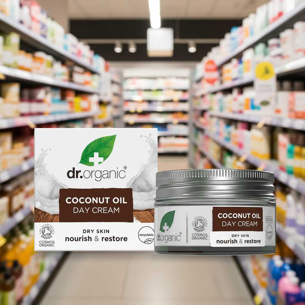 Dr Organic Coconut Day Cream - 50ml