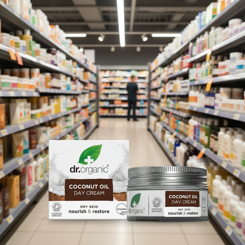 Dr Organic Coconut Day Cream - 50ml