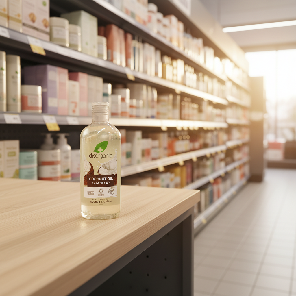Dr Organic Coconut Oil Shampoo - 265ml