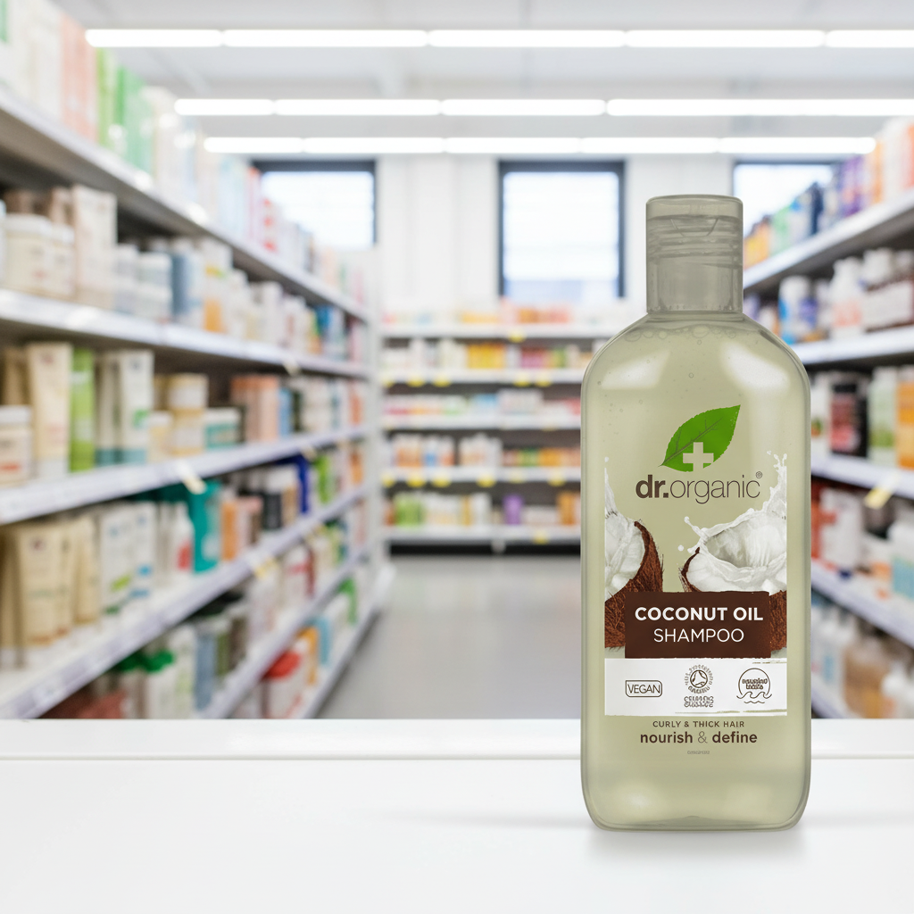 Dr Organic Coconut Oil Shampoo - 265ml