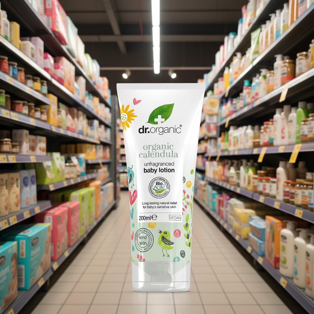 Dr Organic Calendula Baby Skin Lotion - 200ml