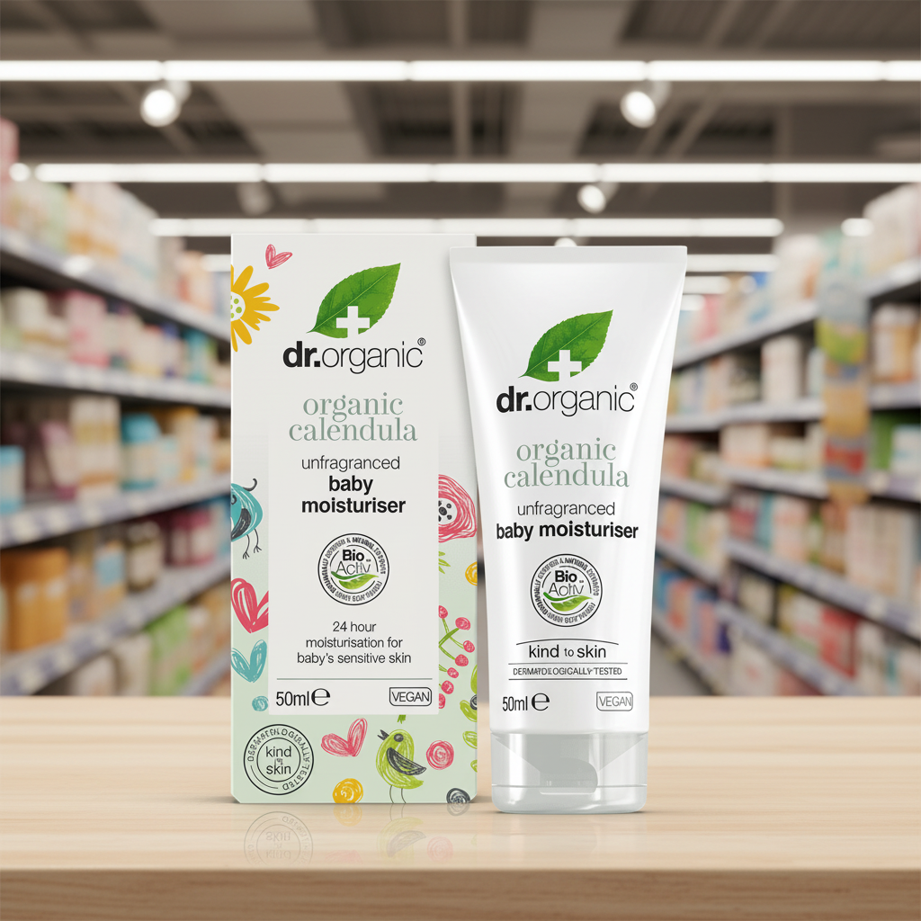 Dr Organic Calendula Baby Cream - 50ml