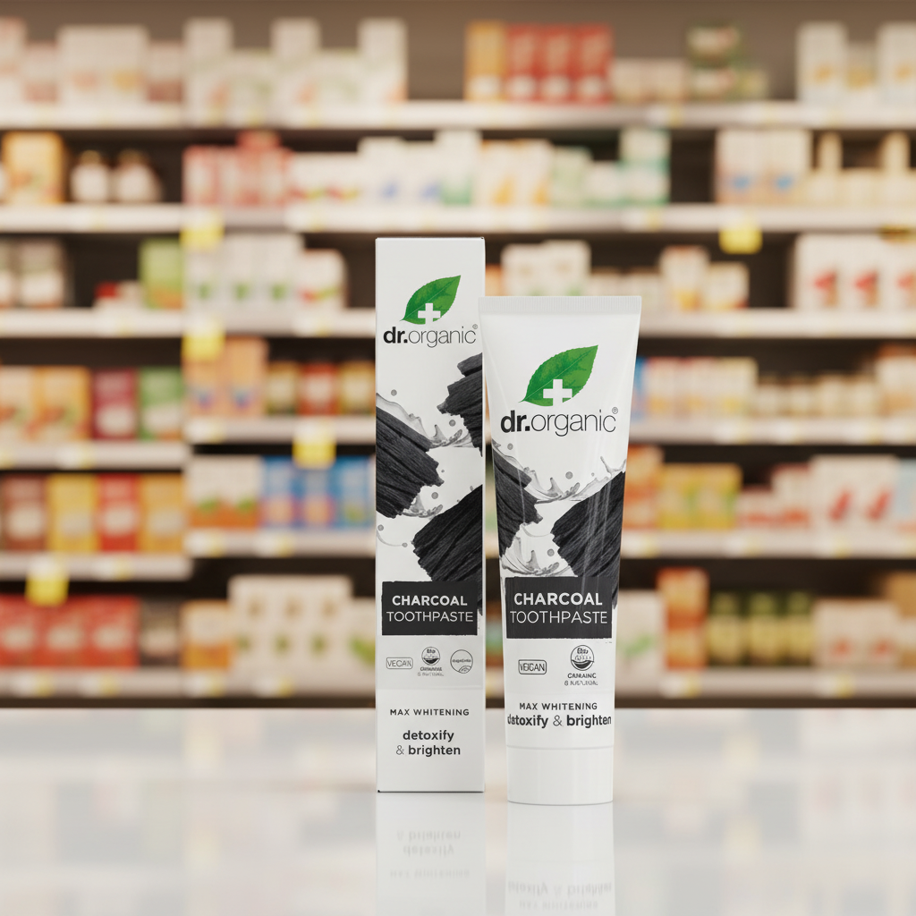 Dr Organic Charcoal Toothpaste - 100ml