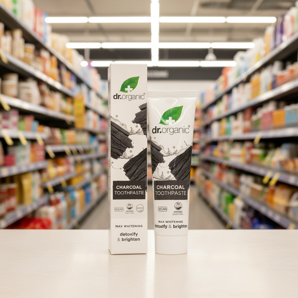 Dr Organic Charcoal Toothpaste - 100ml