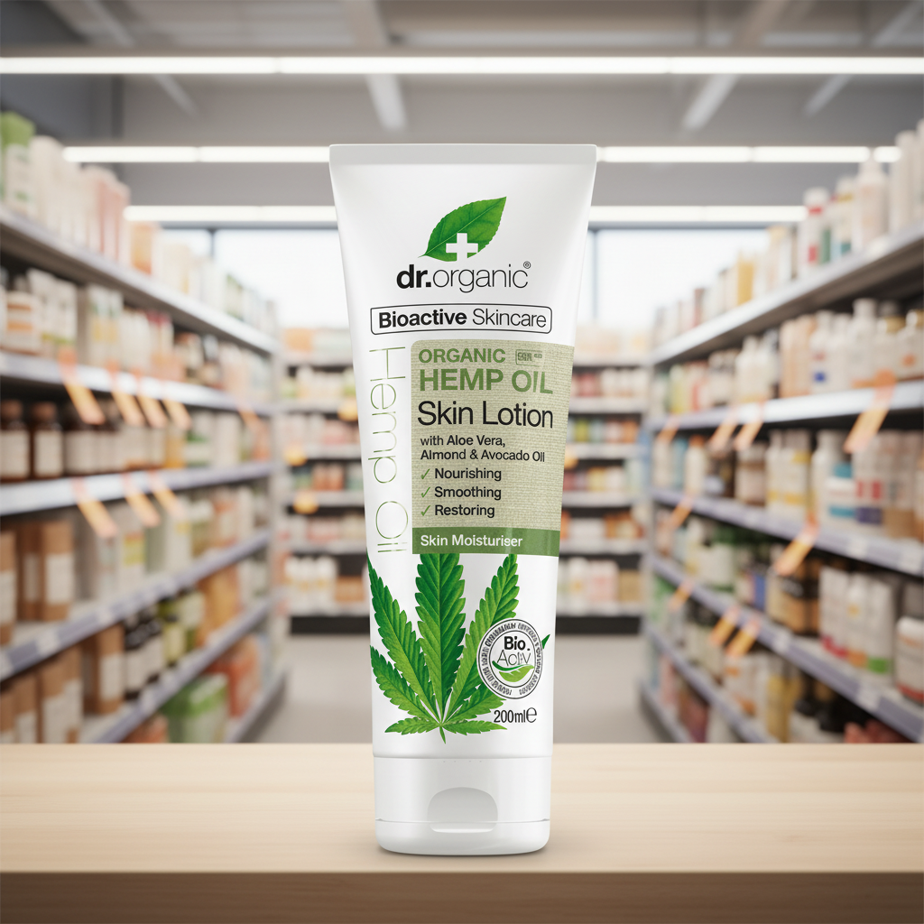 Dr Organic Hemp Oil Skin Lotion - 200ml