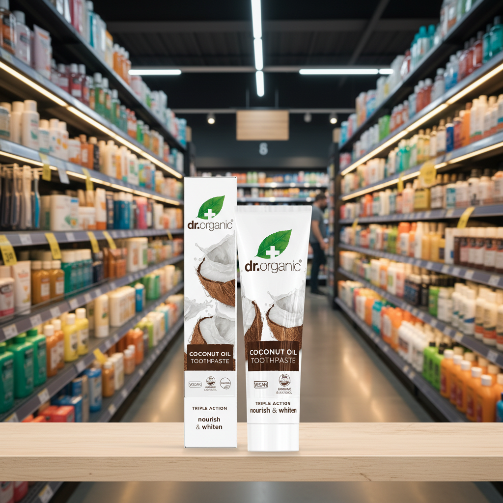 Dr Organic Coconut Oil Toothpaste - 100ml