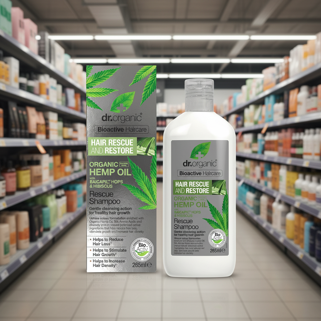 Dr Organic Hemp Oil Rescue Conditioner - 265ml