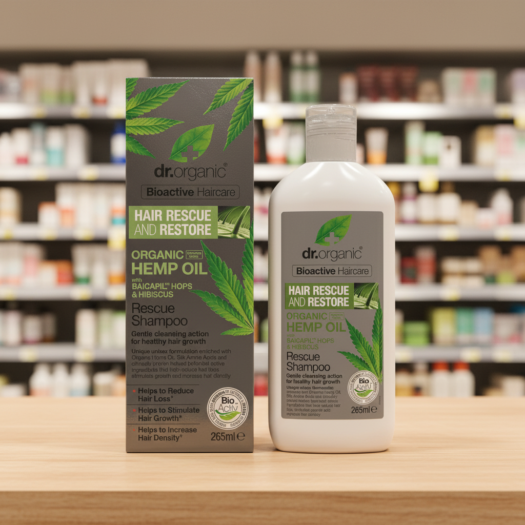 Dr Organic Hemp Oil Rescue Conditioner - 265ml