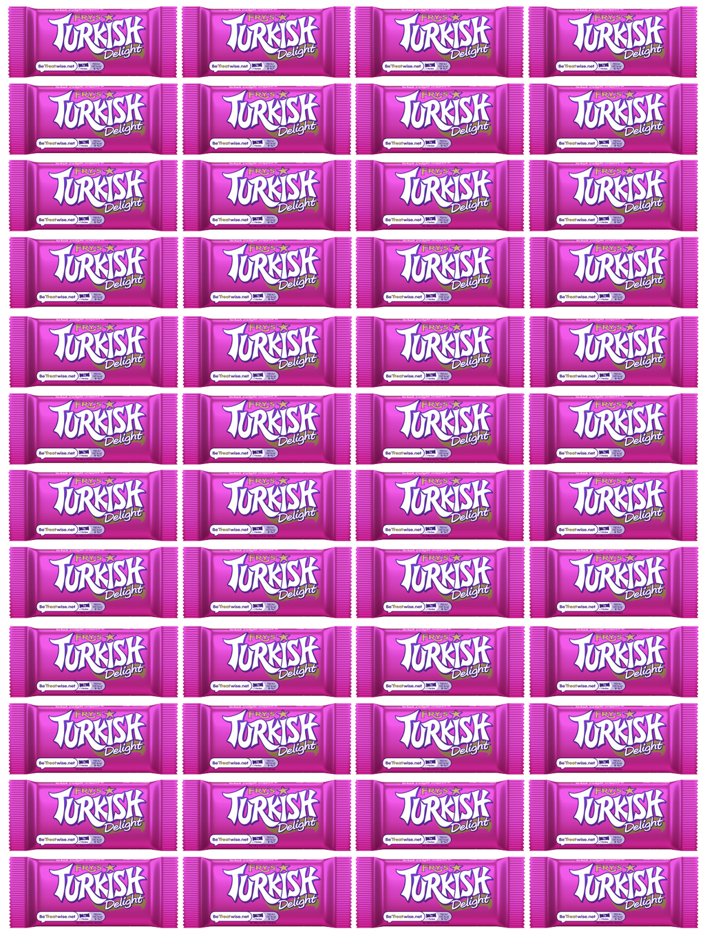 48 x Frys Turkish Delight 51Gm