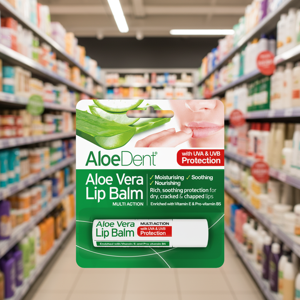 Aloe Dent Aloe Vera Lip Balm - 4g