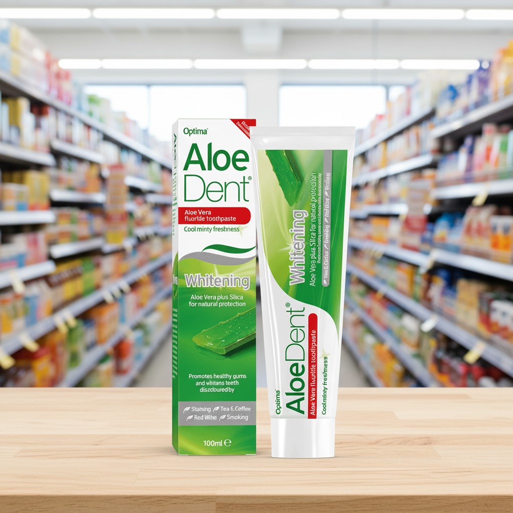 Aloe Dent Toothpaste Whitening with Fluoride - 100ml