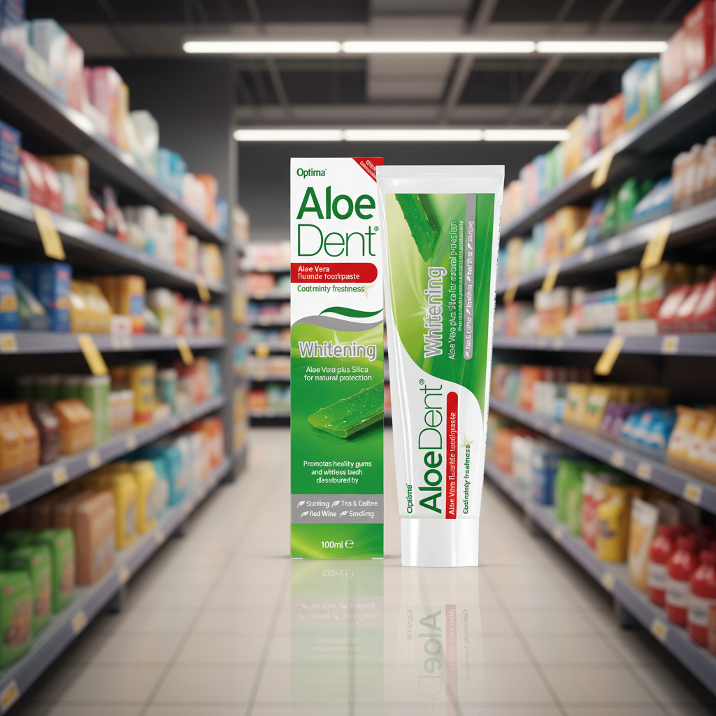 Aloe Dent Toothpaste Whitening with Fluoride - 100ml