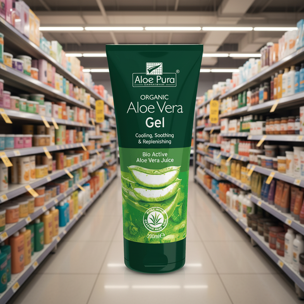 Aloe Pura Organic Aloe Vera Skin Gel - 200ml