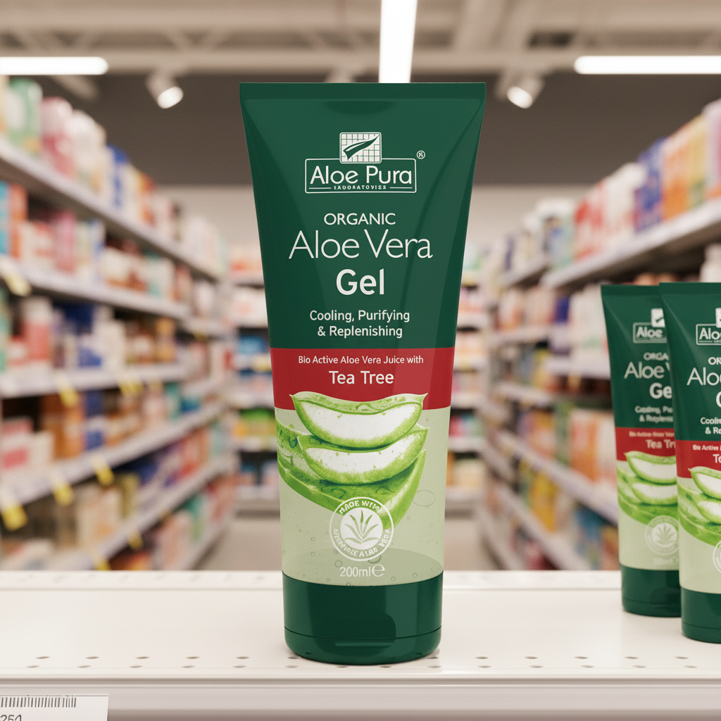 Aloe Pura Aloe Vera Gel & Tea Tree - 200ml