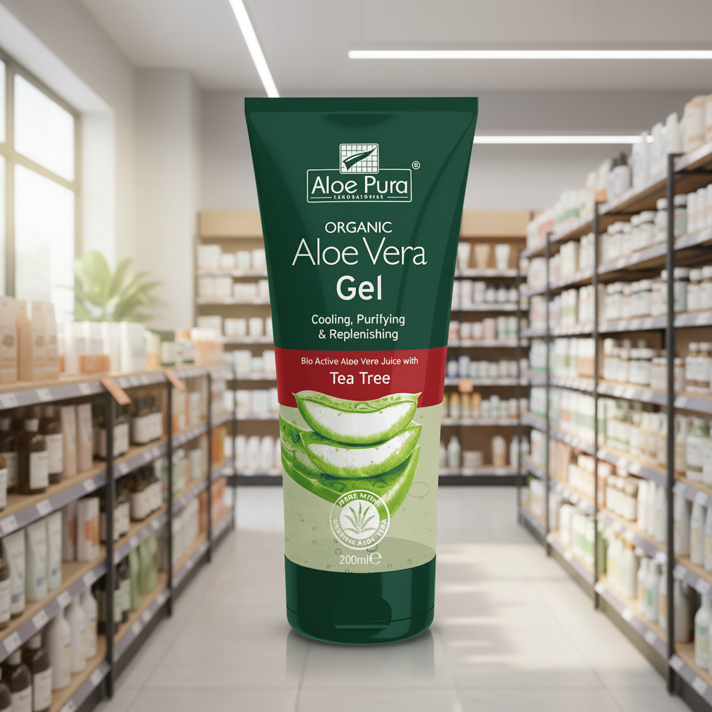 Aloe Pura Aloe Vera Gel & Tea Tree - 200ml