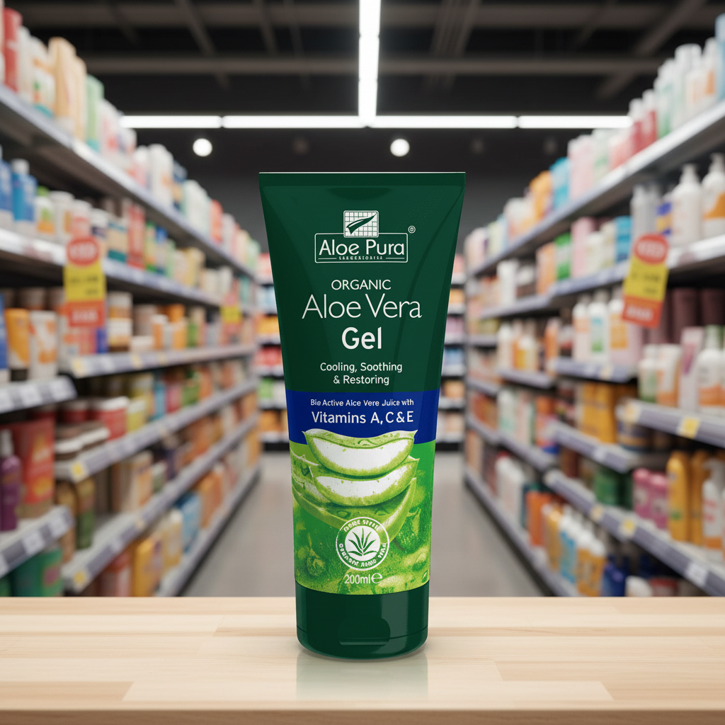 Aloe Pura Aloe Vera Gel & Vit Ace - 200ml