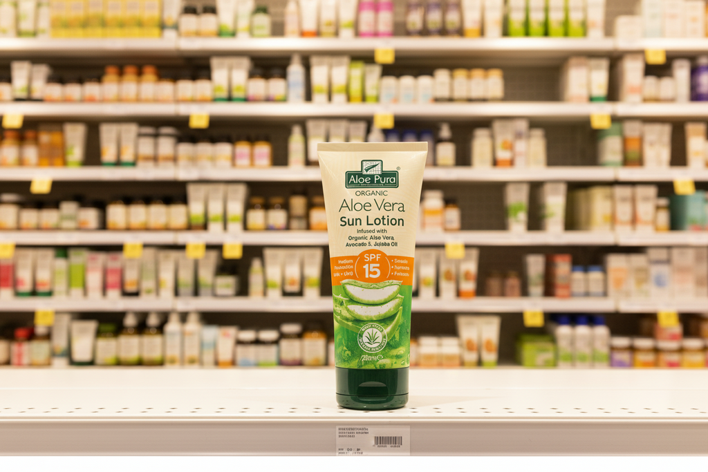 Aloe Pura Aloe Vera Sun Lotion SPF15 - 200ml