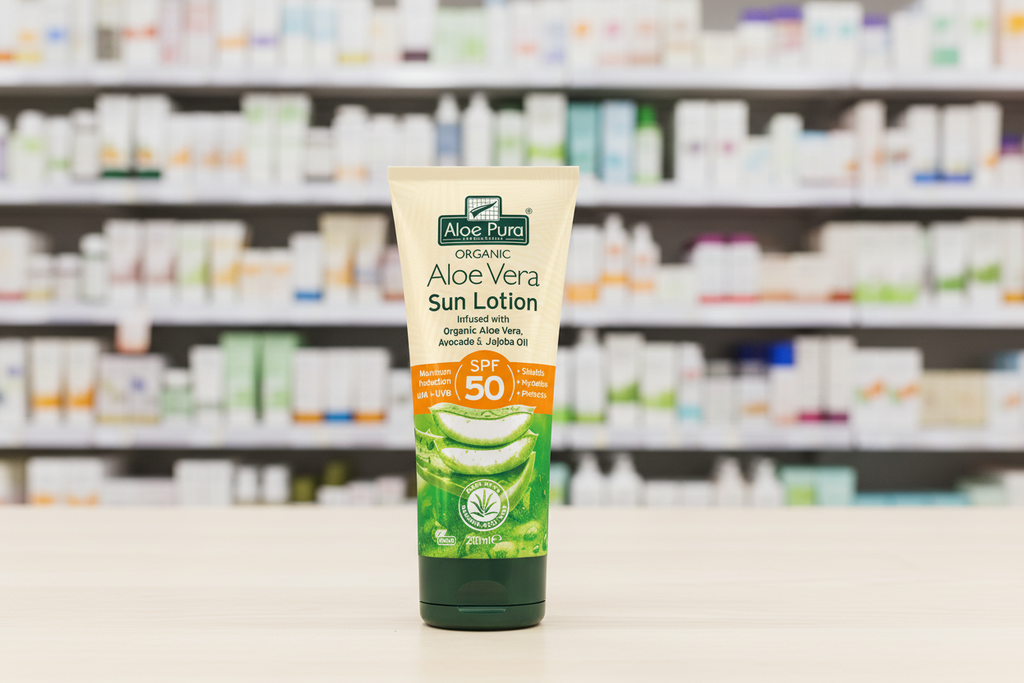 Aloe Pura Aloe Vera Sun Lotion SPF50 - 200ml