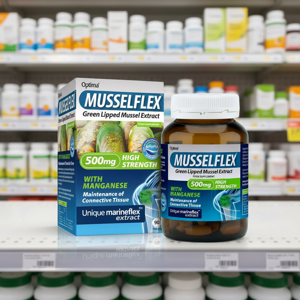 Optima Musselex Gel 500mg - 90caps